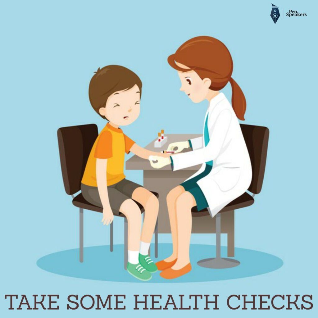 take health check for your child before school resumes