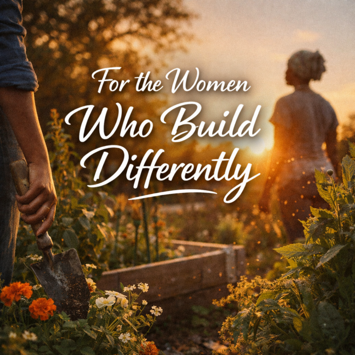 For the Women Who Build Differently