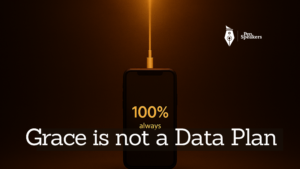 Cord from sky charges a phone and keeps it at 100% always