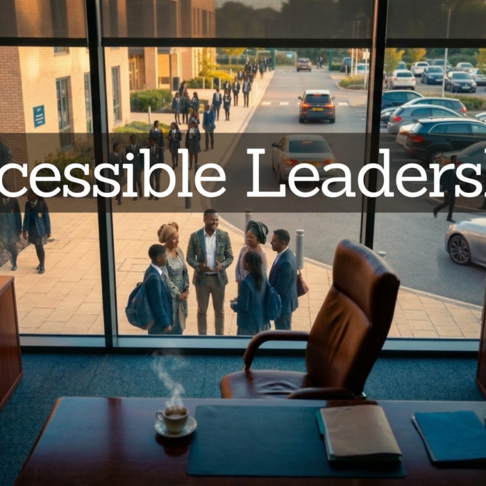 The Day I Went Downstairs: Why Accessible Leadership Matters More Than You Think