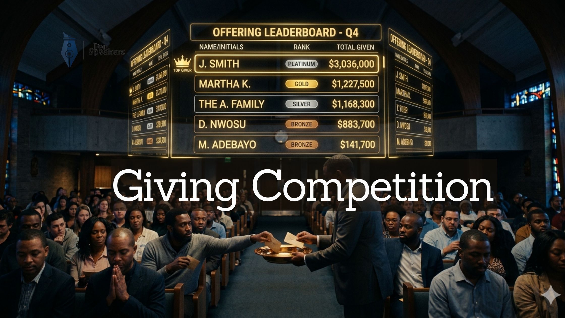 When Giving Becomes a Competition