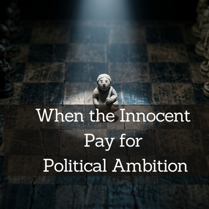 When the Innocent Pay for Political Ambition